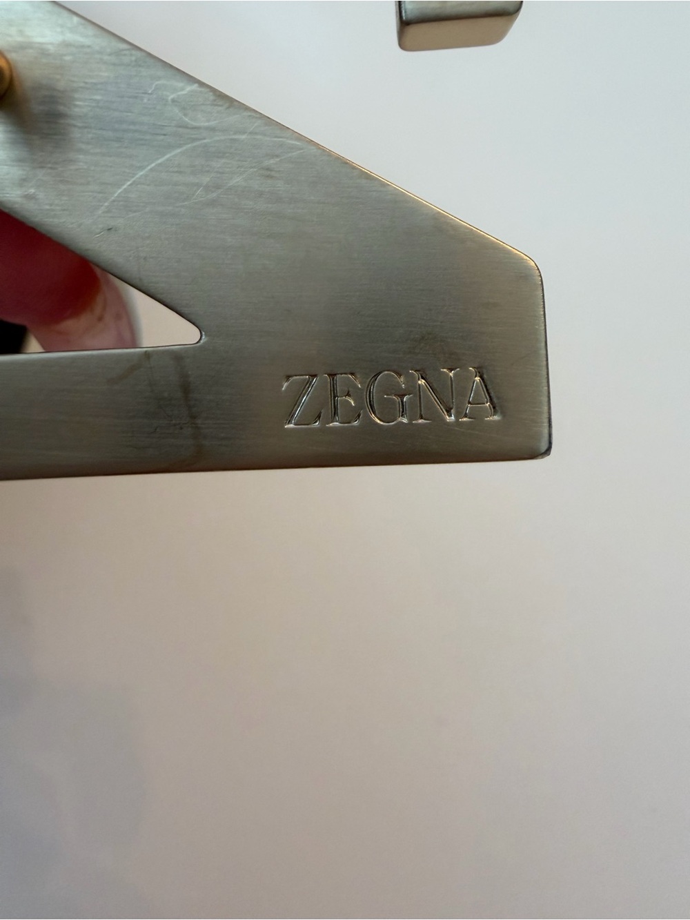EUC! Zegna Grained Leather Reversible - Picture 7 of 15